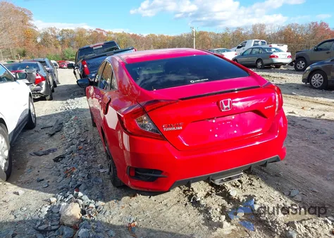 2020 Honda Civic Sport z USA, uszkodzony, nr VIN 2HGFC2F85LH545252